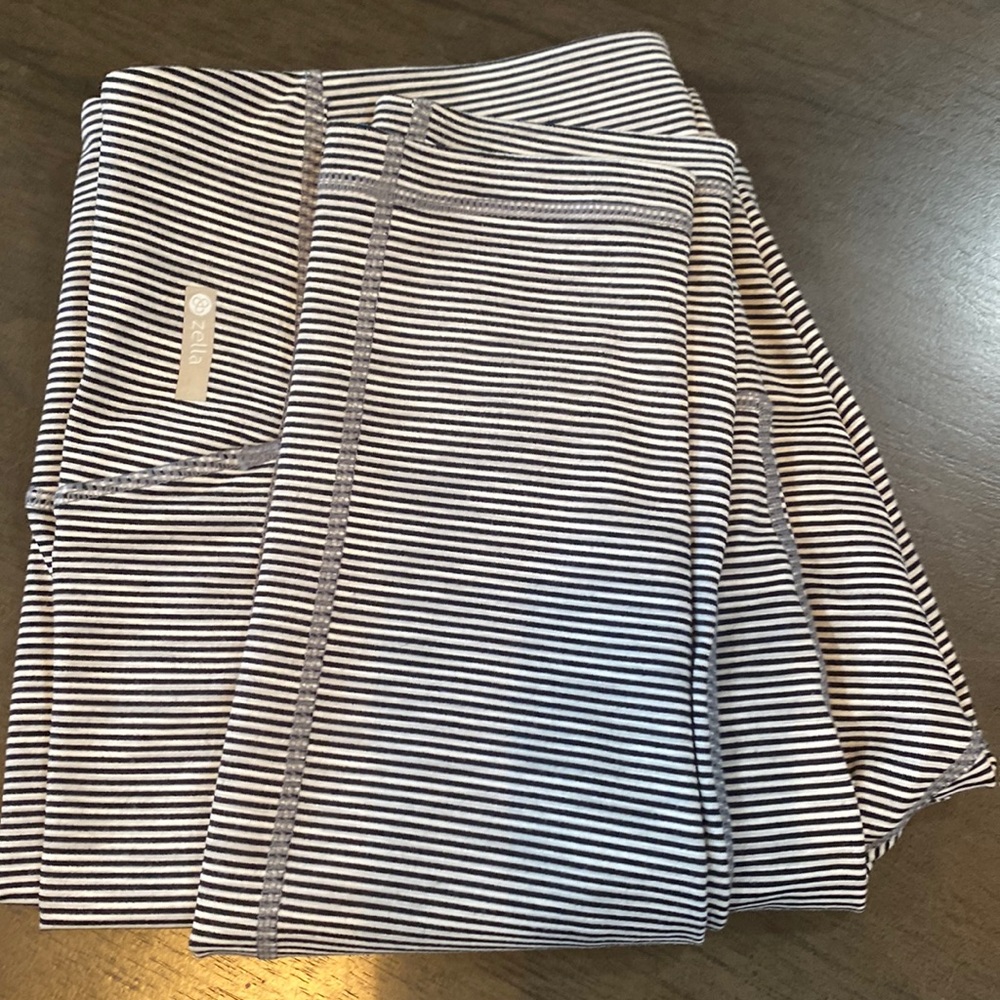 Zella striped yoga pants size large
